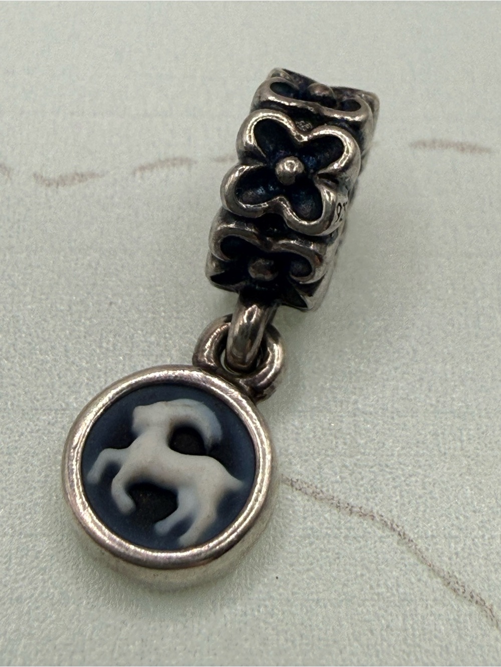 Pandora RARE “Sagittarius” Zodiak Agate Charm! Highly Collectible!